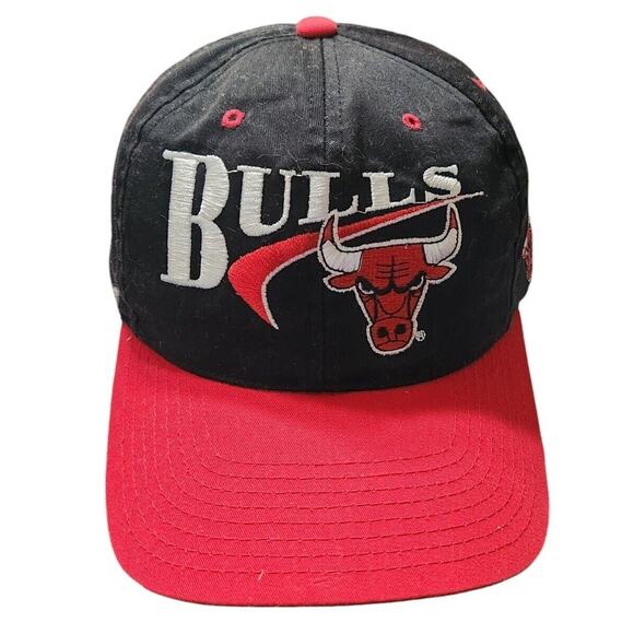 Vintage Chicago‎ Bulls Snapback Hat Cap Adjustable - Picture 1 of 6